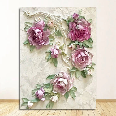Elegant Scandinavian Flower Canvas Art - InspiredGrabs.com